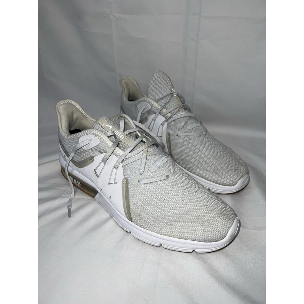 NIKE AIR MAX SEQUENT 3 SUMMER Running Sneakers Size 14 EUR 48.5 White